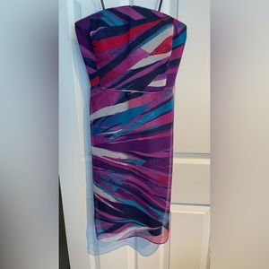 Strapless Banana Republic dress